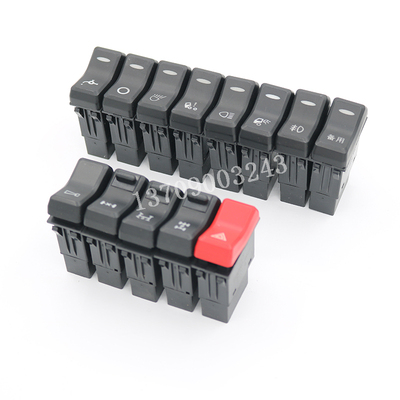 適配重汽豪沃德卡翹板開關(guān)面板改裝淋水滴水按鈕其他 原價(jià)5.